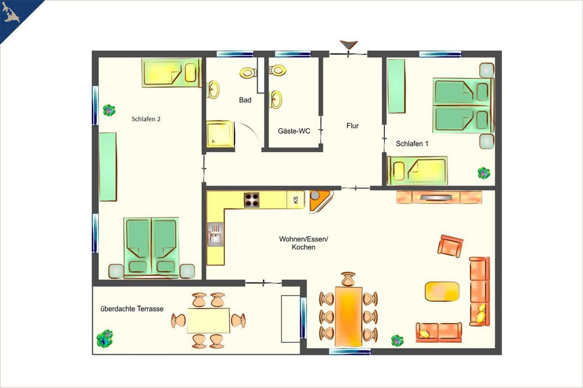 Ferienhaus Zirchow 1 Buitenkant foto